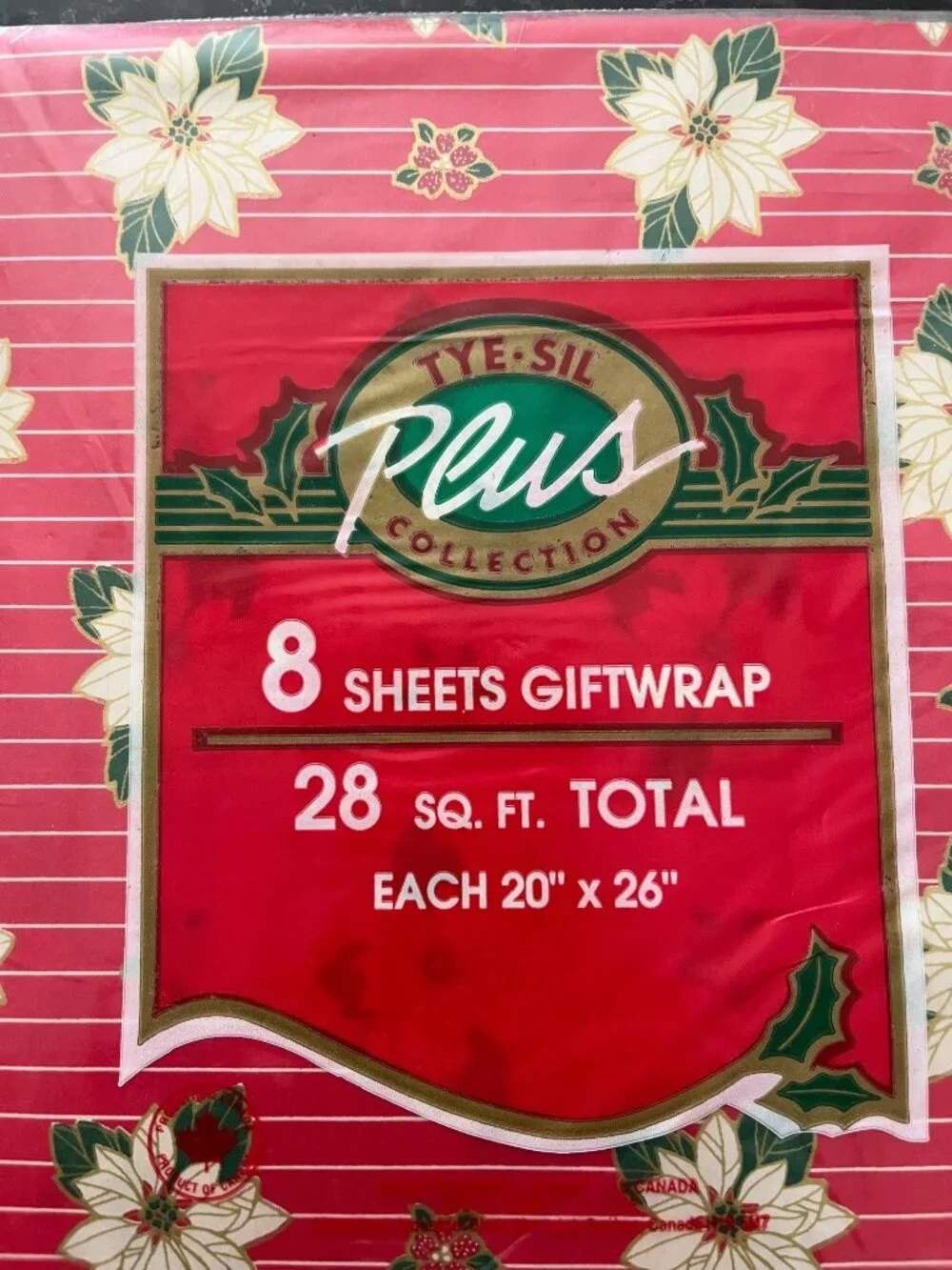 Vintage Christmas Giftwrap A954